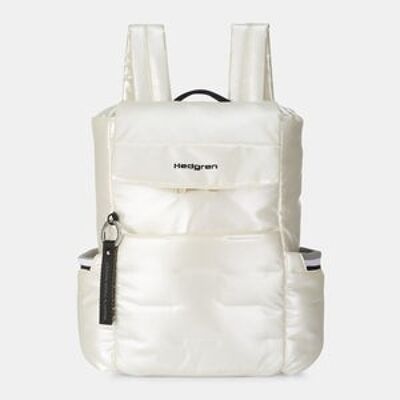 BILLOWY Backpack with Flap Blanc