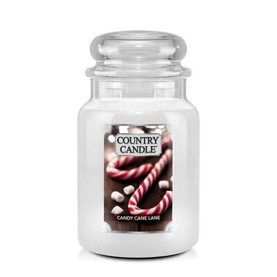 Candy Cane Lane Large scented candle