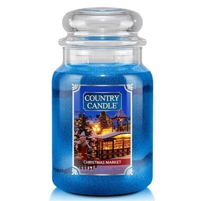 Christmas Market Large scented candle
