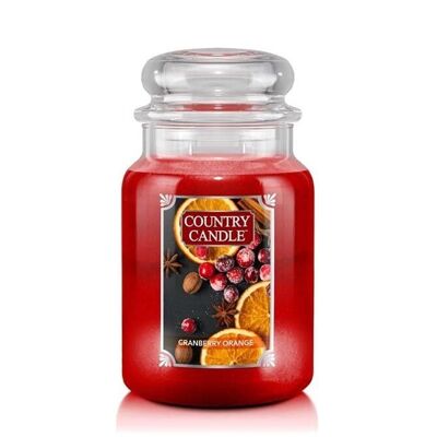Scented candle Cranberry Orange Large