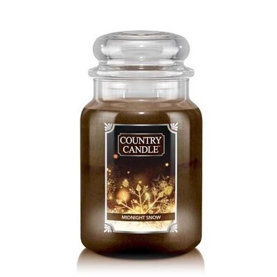 Midnight Snow Large scented candle