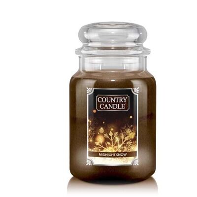 Midnight Snow Large scented candle