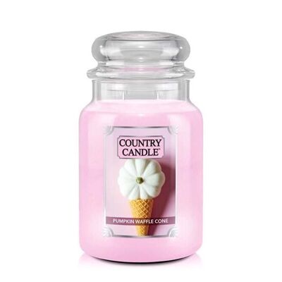 Scented candle Pumpkin Waffle Cone Large