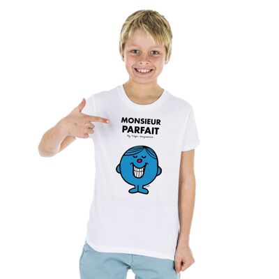 TSHIRT BLANC Monsieur Parfait - Kid