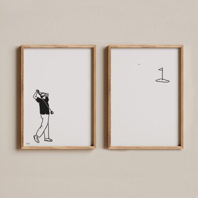 Plakate - Golf