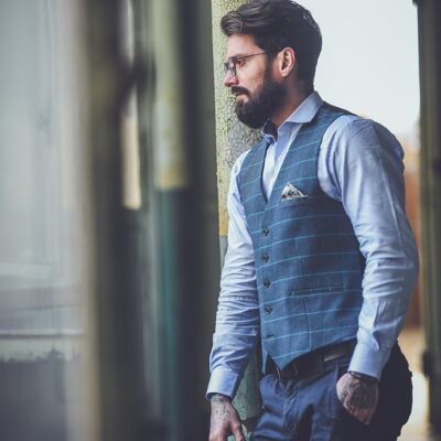 Le Twin suit waistcoat