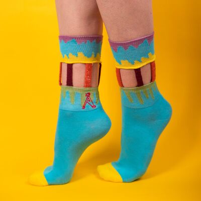 Ice Cream Carousel socks