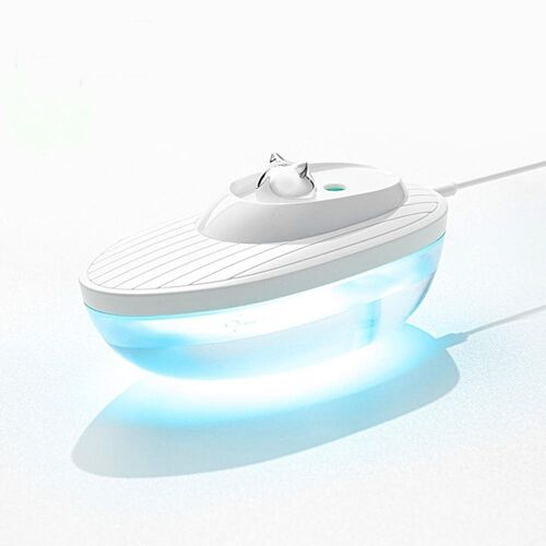 Humidifier Water, 350ml, décor, USB charging, White