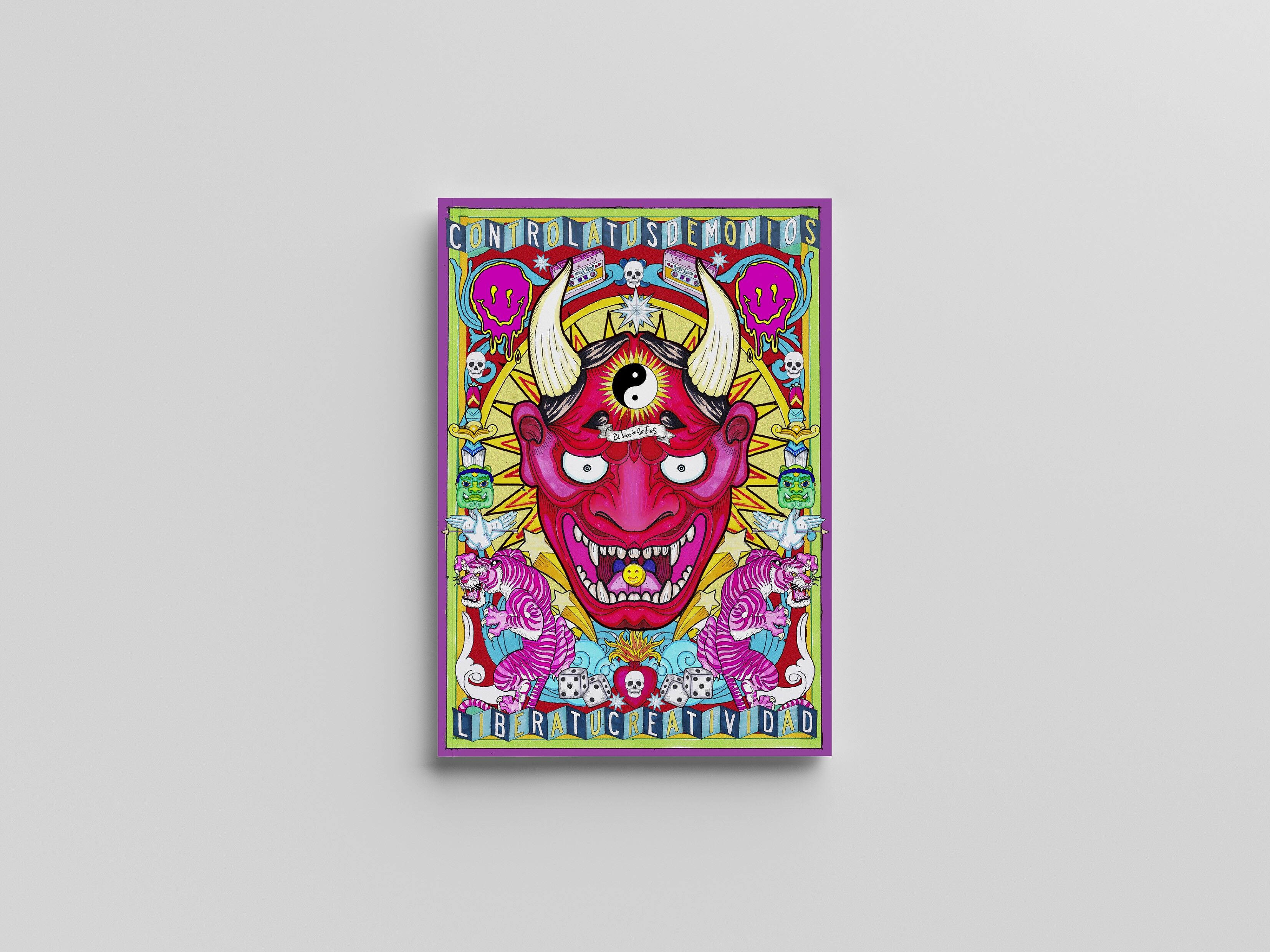 Libreta A5 el dios de los tres