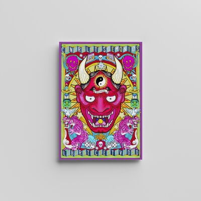 A5 notebook the god of the three