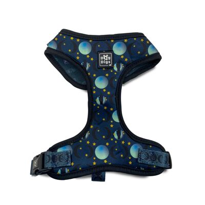 Once in a Blue Moon - Adjustable Dog Harness