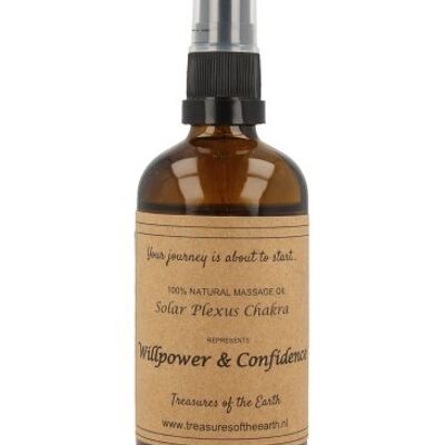 Willpower & Confidence Chakra Massage Oil