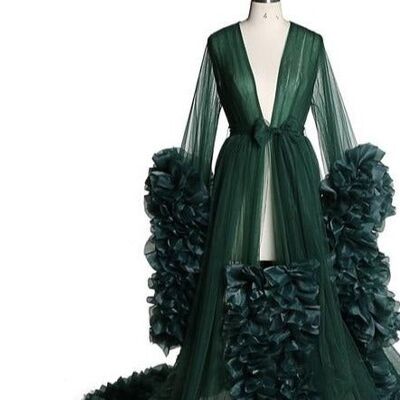 French Cancan, Couture - Green - 2