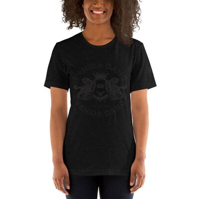 Unisex T - Black Heather - M