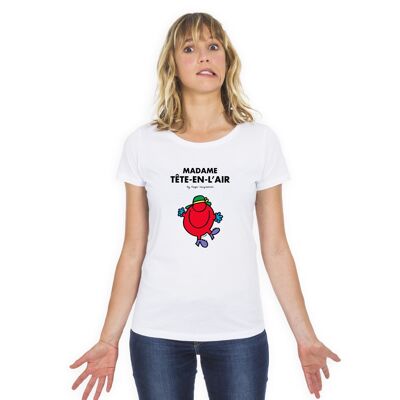 CAMISETA BLANCA Madame cabeza en el aire