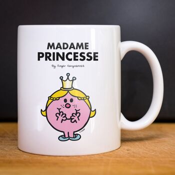 MUG BLANC Madame princesse