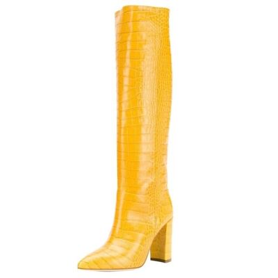 Croco - yellow - 6.5