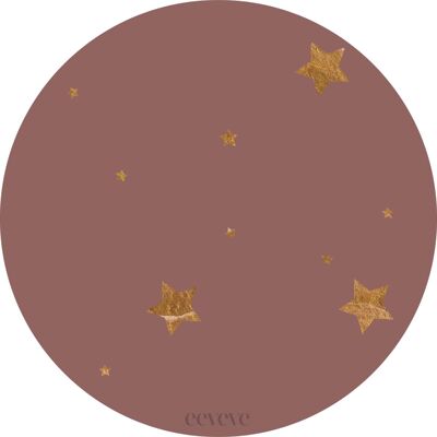Coaster Stars - Copper Rose