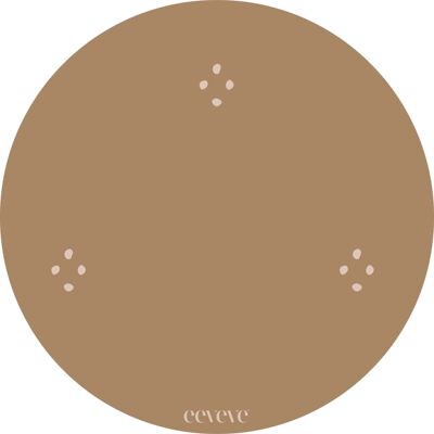 Coaster Polka Dots - Authum Gold
