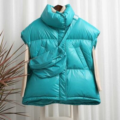 Puffer - sky blue - M