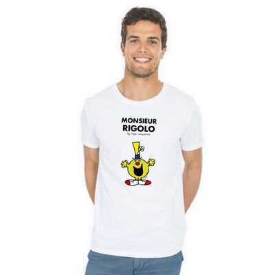 CAMISETA BLANCA Monsieur Rigolo