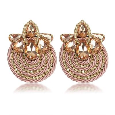 Africaine - Pink Earrings