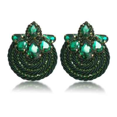 Africaine - Green Earrings