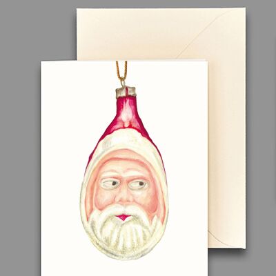 Greeting card Santa Claus