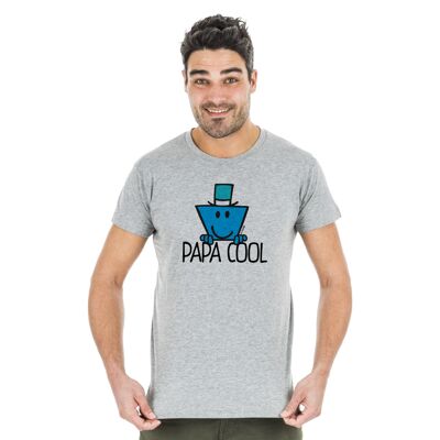 CAMISETA PAPA COOL HOT GREY