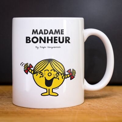 WHITE MUG Madame bonheur