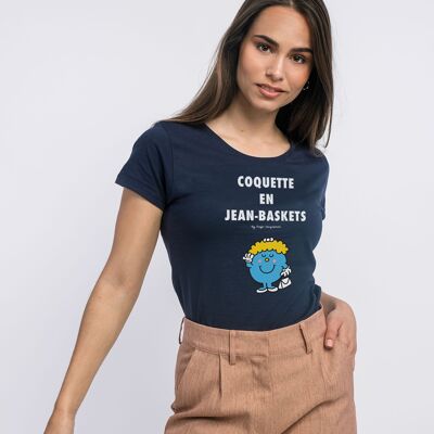 CAMISETA NAVY COQUETTE EN JEANS BASKET 2