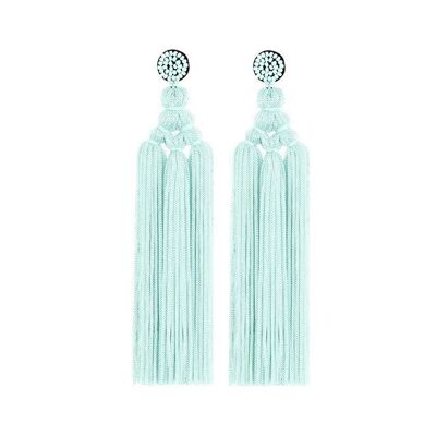 Tassel - Mint Green earrings