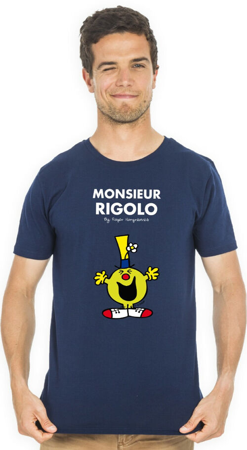 TSHIRT NAVY Monsieur Rigolo