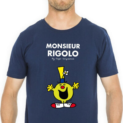 TSHIRT NAVY Monsieur Rigolo