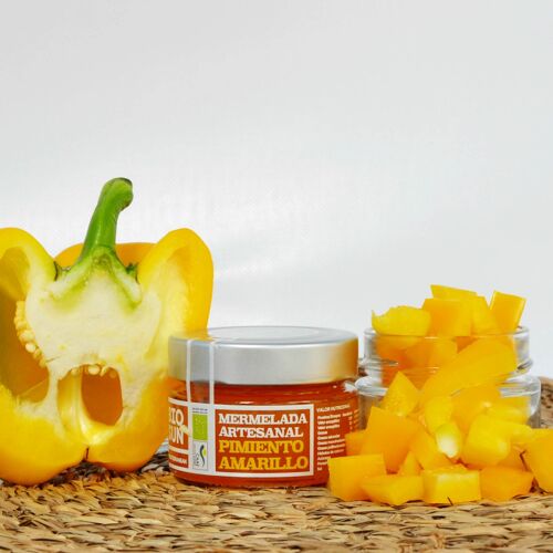 Mermelada de pimiento amarillo  bio