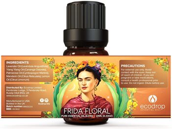 Frida Floral Mezcla de Aceites Esenciales Puros 10ml 3