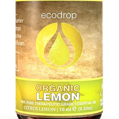 Aceite Esencial de Limón Orgánico 10ml