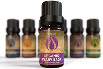 Aceite Esencial de Salvia Clary Orgánica 10ml 3