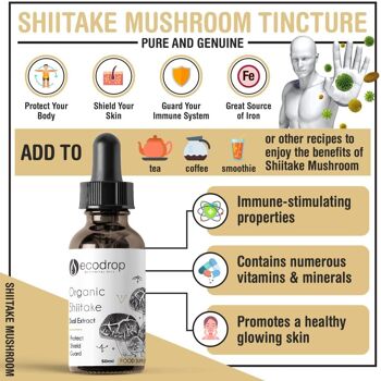 Champiñón Shiitake Ecológico 30ml 2