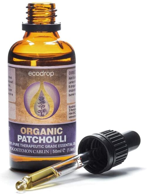 Aceite Esencial de Pachulí Orgánico 50ml
