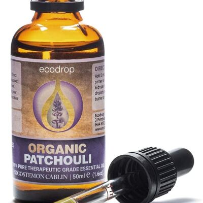 Aceite Esencial de Pachulí Orgánico 50ml