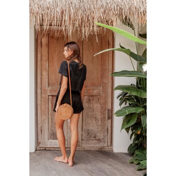 TAS GENIT ROTAN - Sac en rotin - Naturel 4