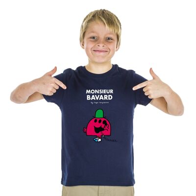 TSHIRT BLANC MONSIEUR BAVARD - Kid