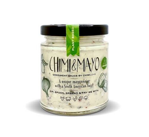 Chimi & mayo- plant-based chiimichurri and mayonnaise
