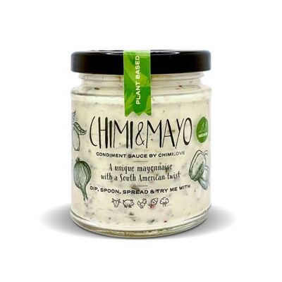Chimi & mayo- plant-based chiimichurri and mayonnaise