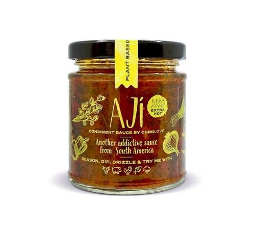 Aji- our hotest south american plant-based sauce