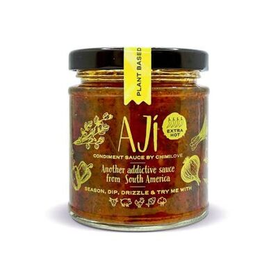 AJI- NOTRE SAUCE VÉGÉTALE SUD-AMÉRICAINE LA PLUS CHAUDE