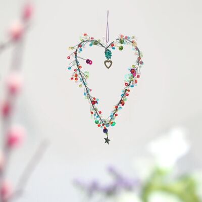 Decoration SPARKLE Heart Charm Heart