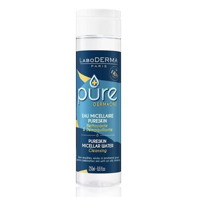 LABO DERMA Pure By F&W - Detergente PureSkin Acqua micellare e struccante Dermacné