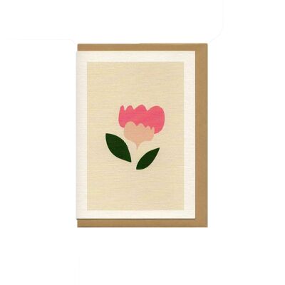 Flower - Greeting card